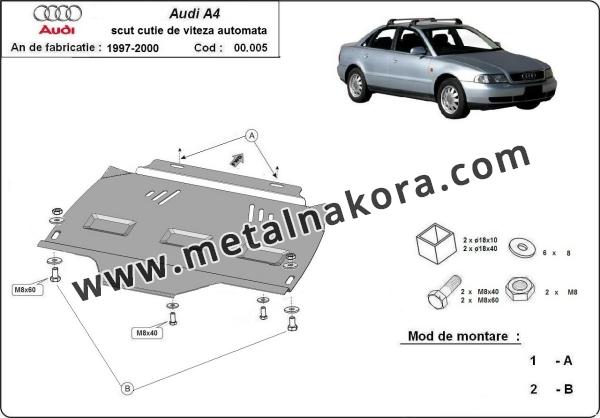 Предпазна кора за скоростна кутия Audi A4 B5 1