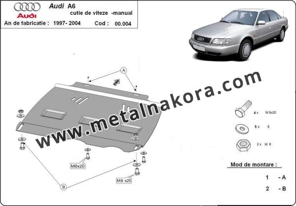 Предпазна кора за скоростна кутия Audi A6 3