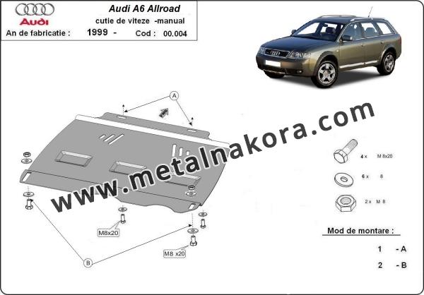 Предпазна кора за скоростна кутия Audi Allroad 1