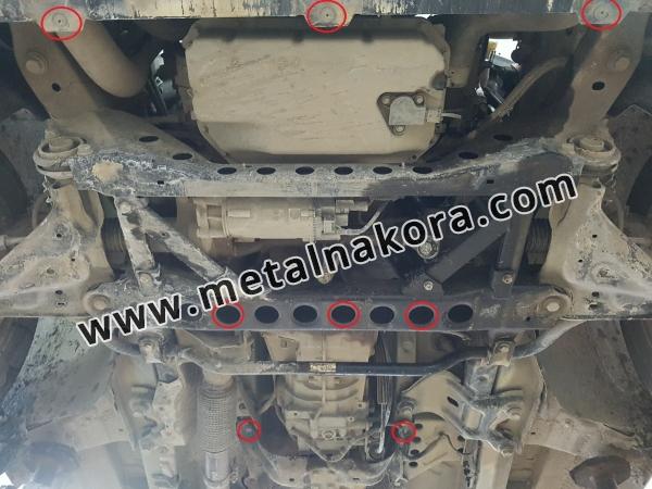 Предпазна кора за двигател, скоростна кутия и радиатор Mercedes V-Class W447, 2.2 D, 4x2, задвижване на задните колела 4
