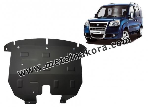 Предпазна кора за двигател, скоростна кутия, радиатор и предна броня Fiat Doblo 1