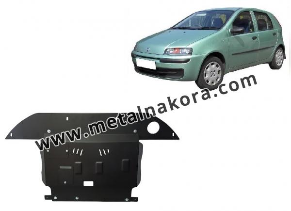 Предпазна кора за двигател, скоростна кутия, радиатор и предна броня Fiat Punto 1