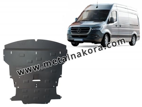 Метална предпазна кора за двигател Mercedes Sprinter-Предна сцепление 1