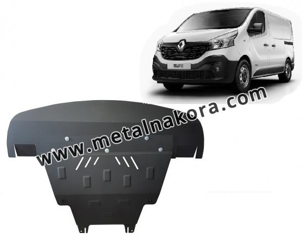 Предпазна кора за двигател, скоростна кутия, радиатор и предна броня Renault Trafic 3