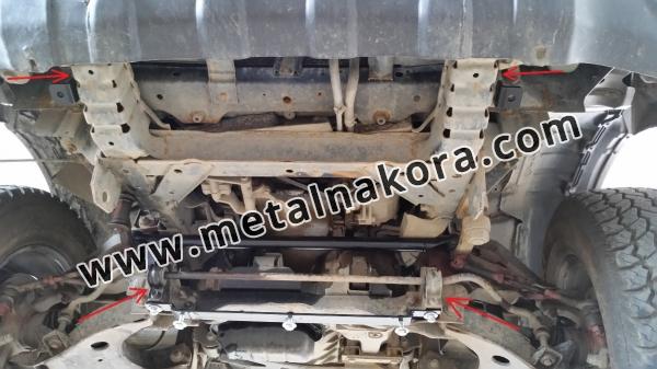 Предпазна кора за двигател и радиатор Nissan Navara D22 4