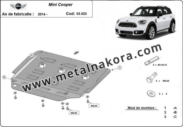 Предпазна кора за двигател и скоростна кутия Mini Cooper 1