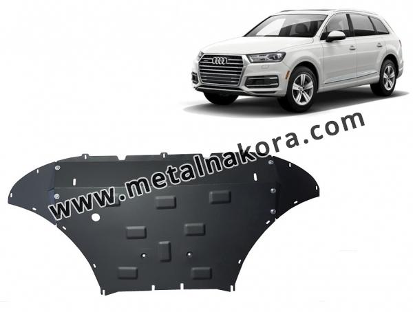 Предпазна кора за двигател и предна броня Audi Q7 1