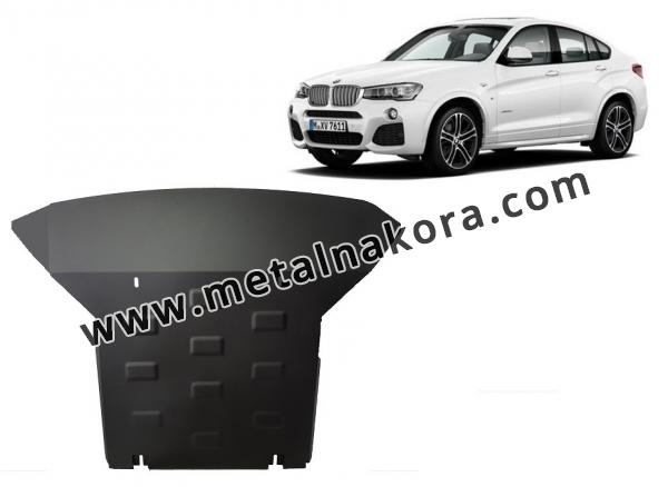 Предпазна кора за двигател, радиатор и предна броня BMW X4 3