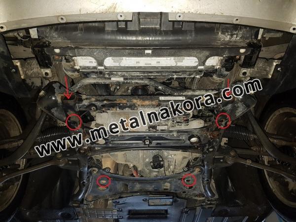 Предпазна кора за двигател, радиатор и предна броня BMW X4 4