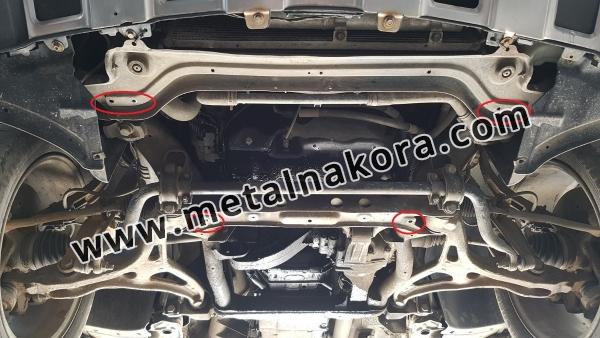Предпазна кора за двигател, скоростна кутия, радиатор и предна броня Mercedes ML W164 4