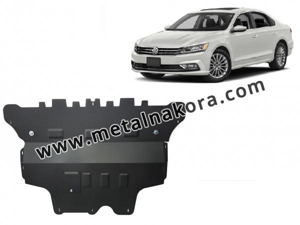 Предпазна кора за двигател, скоростна кутия, радиатор и предна броня Volkswagen Passat B8 - автоматична скоростна кутия 3
