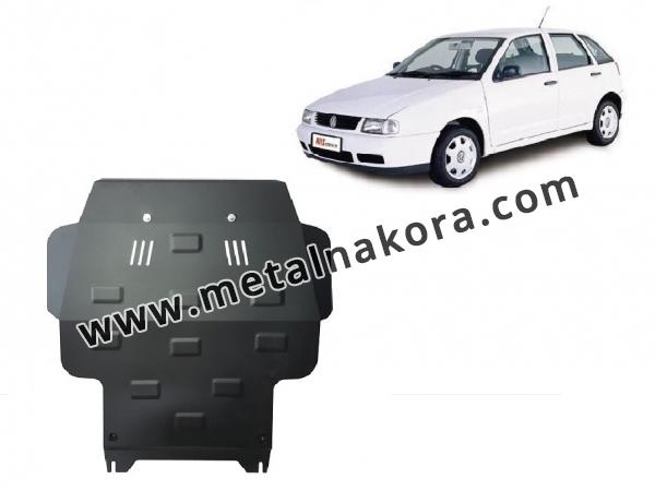 Предпазна кора за двигател, скоростна кутия, радиатор и предна броня Volkswagen Polo Classic 3