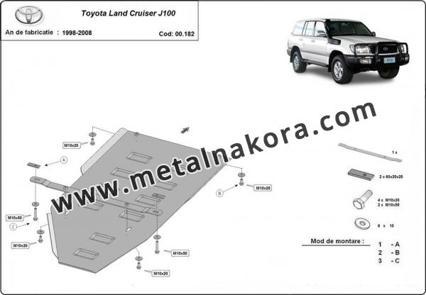 Предпазна кора за скоростна кутия Toyota Land Cruiser  J100 1