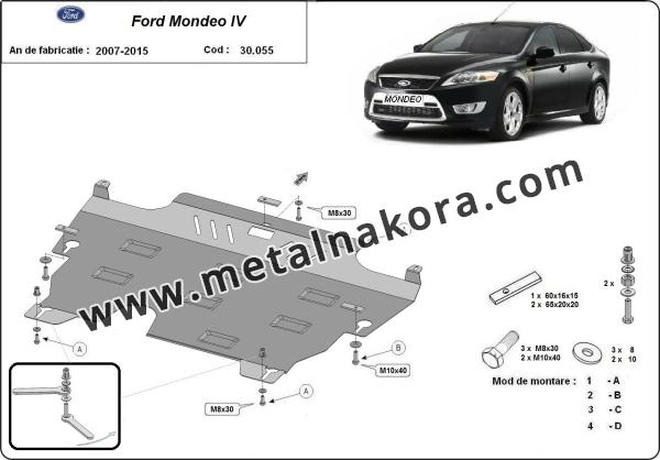 Предпазна кора за двигател, скоростна кутия и радиатор Ford Mondeo 8