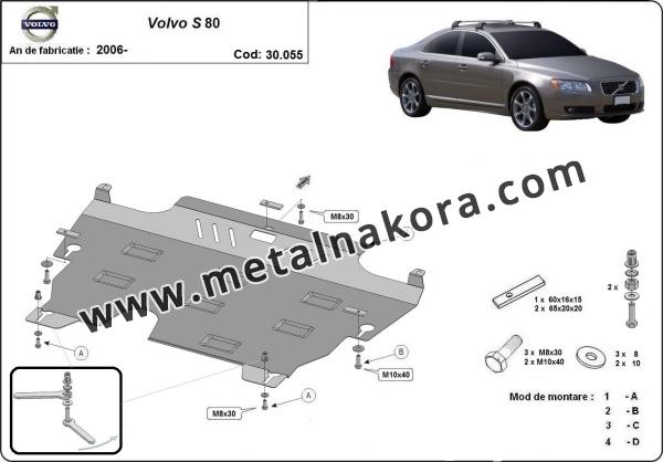 Предпазна кора за двигател и скоростна кутия Volvo S80 8