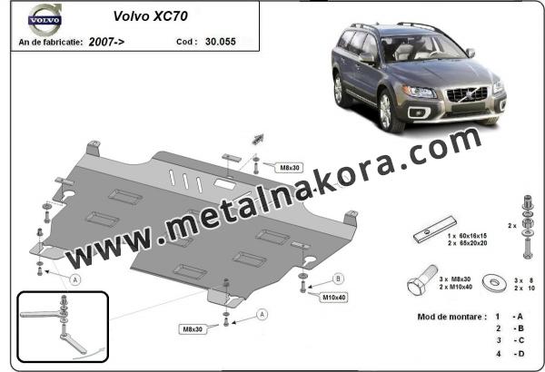 Предпазна кора за двигател и скоростна кутия Volvo XC70 3