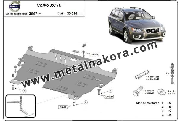 Предпазна кора за двигател и скоростна кутия Volvo XC70 7