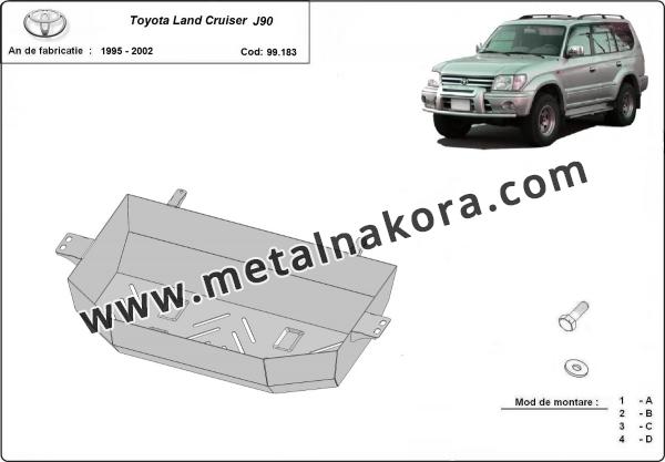 Предпазна кора за резервоар Toyota Land Cruiser J90 1