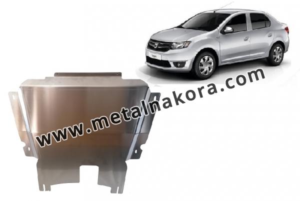 Предпазна кора за двигател, скоростна кутия, радиатор и предна броня изработени от алуминий Dacia Logan 2 2