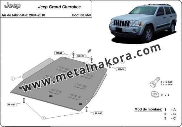 Предпазна кора за скоростна кутия Jeep Grand Cherokee 2