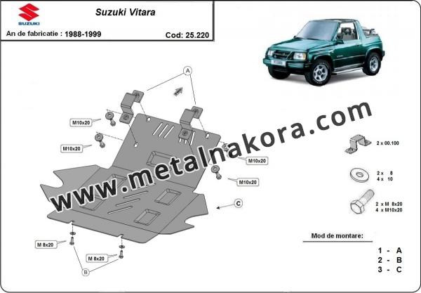 Предпазна кора за двигател и радиатор Suzuki Vitara 3