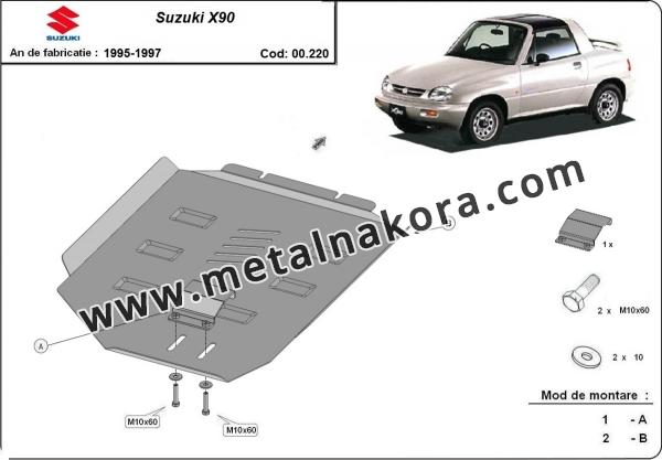 Предпазна кора за скоростна кутия Suzuki X90 1