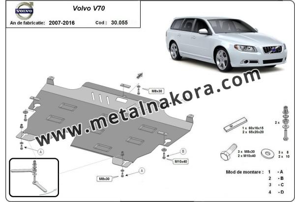 Предпазна кора за двигател и скоростна кутия Volvo V70 3