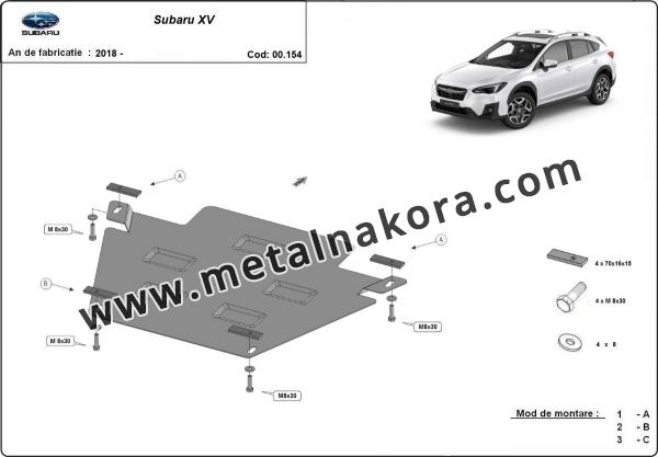 Предпазна кора за скоростна кутия Subaru XV 1