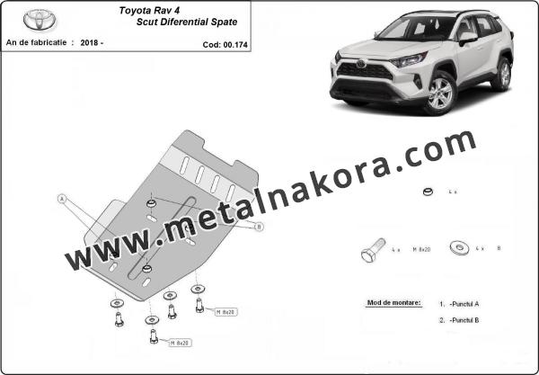 Предпазна кора за диференциал Toyota RAV 4 3