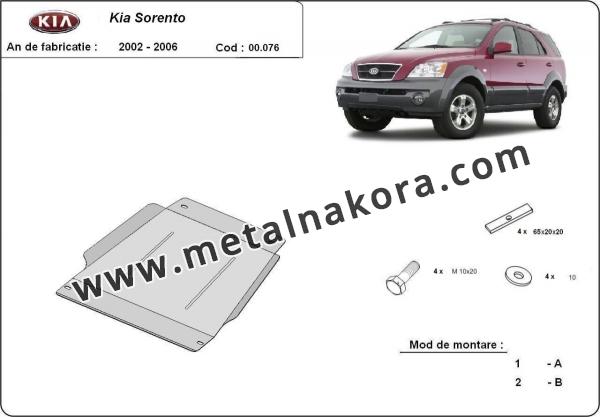 Предпазна кора за скоростна кутия Kia Sorento 1