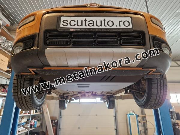 Предпазна кора за двигател, скоростна кутия, радиатор и предна броня Fiat Panda 4x4 8