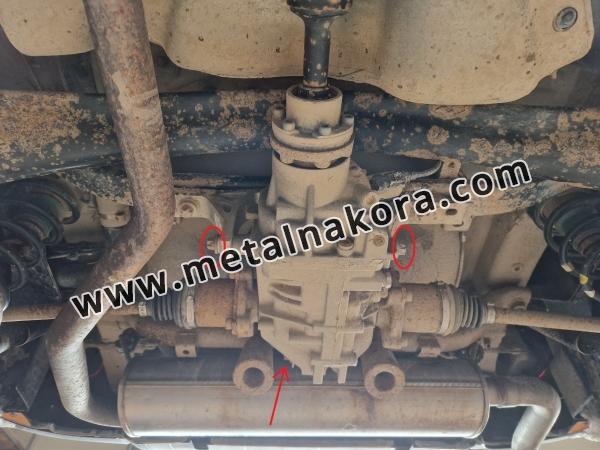 Заден диференциален щит Fiat Panda 4x4 4