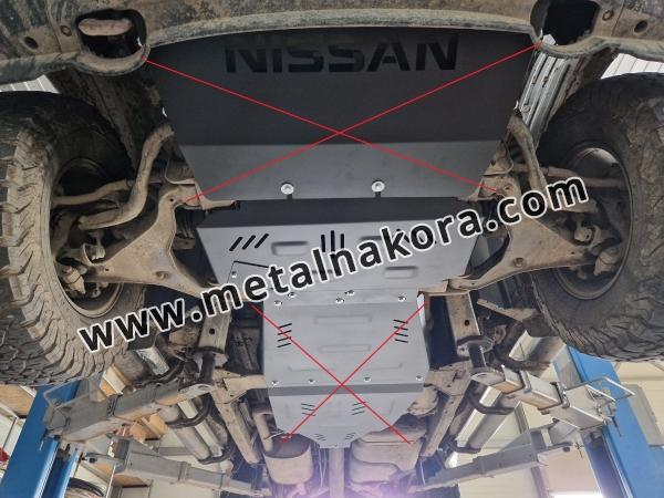 Метална предпазна кора за двигател Nissan Pathfinder 3