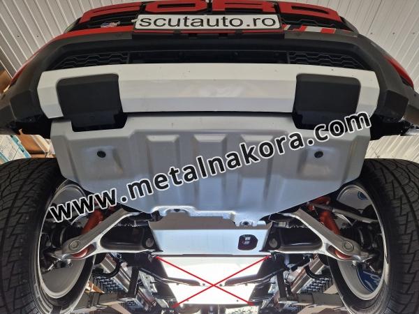 Предпазна кора за двигател и предна броня Ford Ranger Raptor - алуминий 8