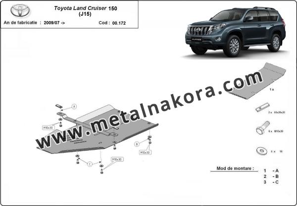 Предпазна кора за скоростна кутия Toyota Land Cruiser 150 2