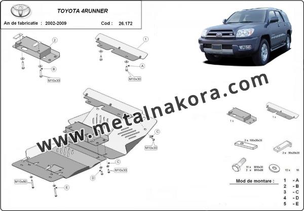 Предпазна кора за двигател Toyota 4Runner 3