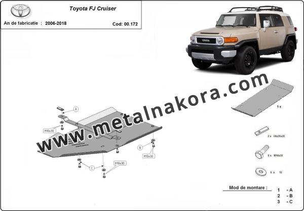 Предпазна кора за скоростна кутия Toyota Fj Cruiser 3