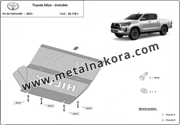 Предпазна кора за радиатор Toyota Hilux Invincible 2