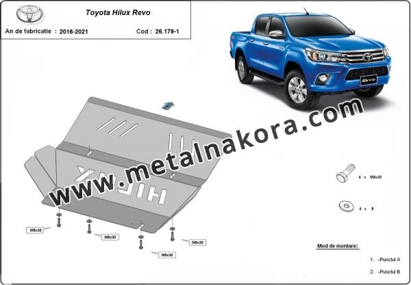 Предпазна кора за радиатор Toyota Hilux Revo 6