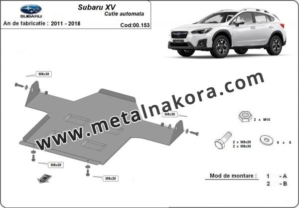 Предпазна кора за скоростна кутия Subaru XV автоматичен 3
