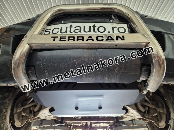 Предпазна кора за двигател, радиатор и предна броня Hyundai Terracan 10