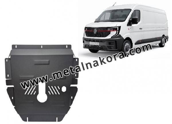 Предпазна кора за двигател, скоростна кутия, радиатор и предна броня Renault Master 1