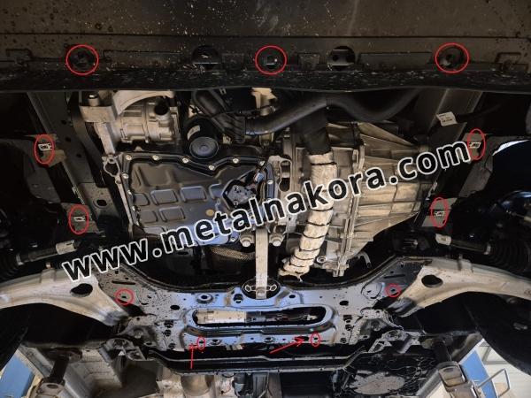 Предпазна кора за двигател, скоростна кутия, радиатор и предна броня Renault Master 4