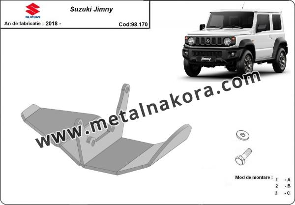 scut diferential spate Suzuki Jimny dupa 2018 - Bg 3