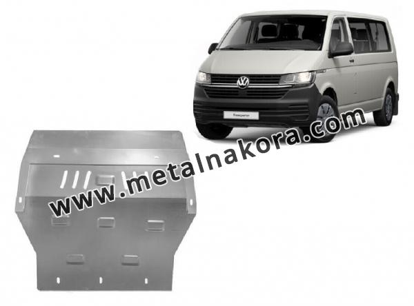 Предпазна кора за двигател, скоростна кутия, радиатор и предна броня Volkswagen Transporter T6.1 galvan 1