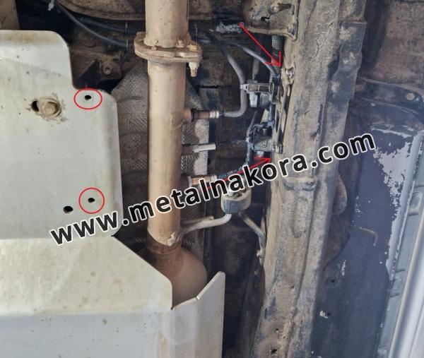 Екран на сензора за филтър за частици за Toyota Hilux aluminiu 5