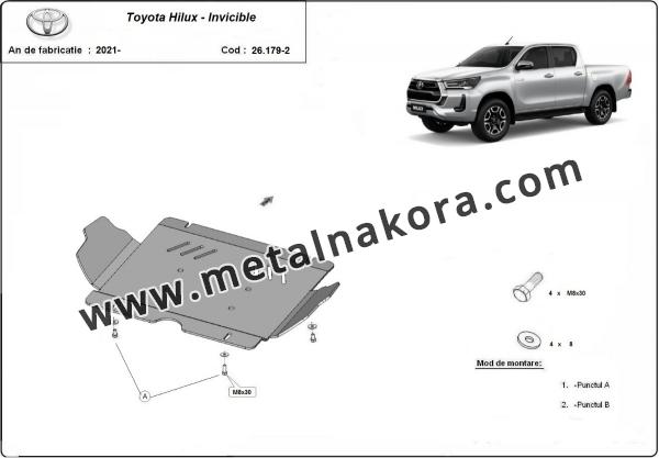 Предпазна кора за двигател Toyota Hilux Invincible 3