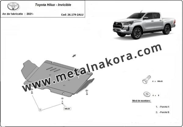 Предпазна кора за двигател Toyota Hilux Invincible 3