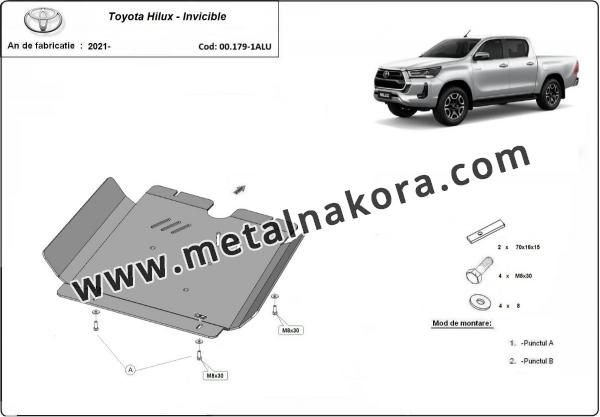 Предпазна кора за скоростна кутия Toyota Hilux Invincible 3
