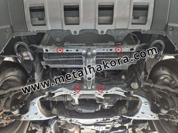 Предпазна кора за радиатор Toyota Land Cruiser 250- алуминий 3